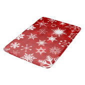 クリスマスバスルームの装飾 バスマット (アングル)