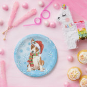 クリスマスバセンジ紙プレート ペーパープレート (パーティー)