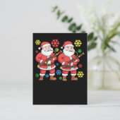 クリスマスバソーンストギフトメンオーケストラ ポストカード (スタンド正面)