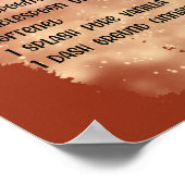 クリスマスバターラムレシピクリスマス ポスター (角)