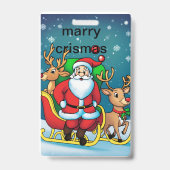 クリスマスバッグ バッジ (裏面)
