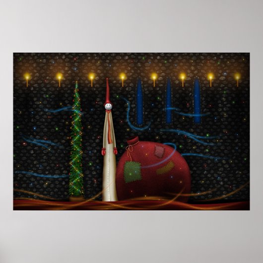 クリスマスバッグ ポスター (正面)