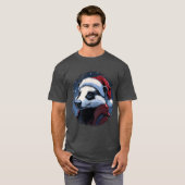 クリスマスバッジTシャツ Tシャツ (正面フル)