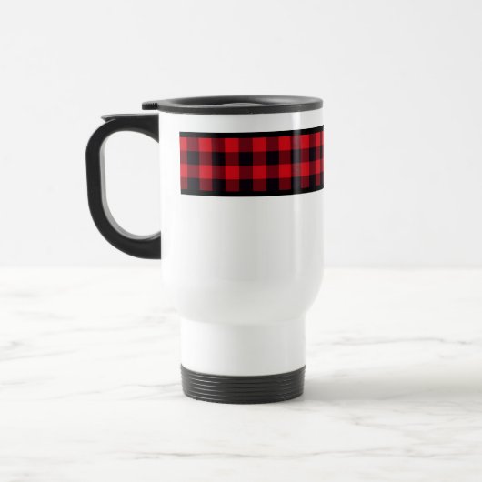 クリスマスバッファロープライド旅行通勤マグ トラベルマグ (左)