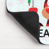 クリスマスバッファロープレイド先生 マウスパッド (コーナー)