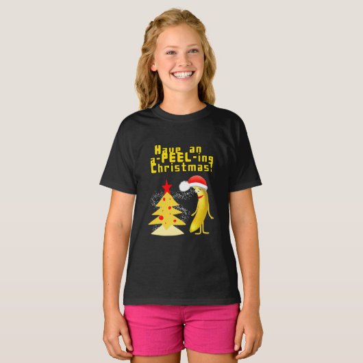 クリスマスバナナ Tシャツ (正面フル)
