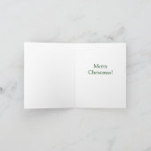 クリスマスバニーズカード シーズンカード (内部)