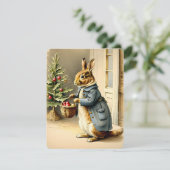 クリスマスバニーヴィンテージ シーズンカード (スタンド正面)