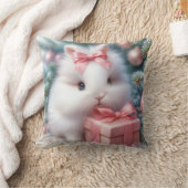 クリスマスバニー装飾用クッション クッション (ブランケット)