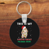 クリスマスバニー キーホルダー (正面)