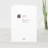 クリスマスバニー シーズンカード (裏面)