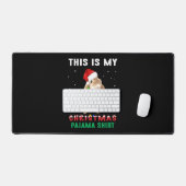 クリスマスバニー デスクマット (キーボード&マウス)