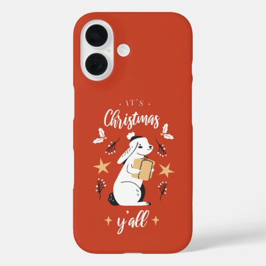 クリスマスバニー Case-Mate iPhoneケース (裏面)