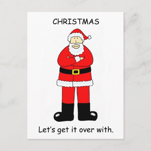 クリスマスバフンバグ シーズンポストカード (正面)