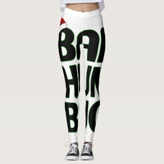 クリスマスバフンバフンバスウェットシャツ – クリスマスフンバフサンタ レギンス