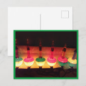 クリスマスバブルライト ポストカード (正面/裏面)