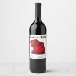 クリスマスバブルラベル ワインラベル