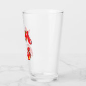 クリスマスバブル文字 タンブラーグラス (左)