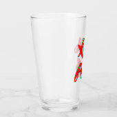 クリスマスバブル文字 タンブラーグラス (右)