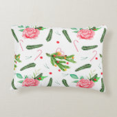 クリスマスバラアクセント枕 アクセントクッション (裏面)