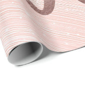 クリスマスバラゴールドフォイルプレゼン ラッピングペーパー (ロールコーナー)