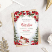 クリスマスバラホリデースレイウィンターキンセアニェラ 招待状