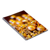 クリスマスバラ金ゴールドバウブル ノートブック (右側)