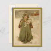 クリスマスバラ シーズンポストカード (正面/裏面)