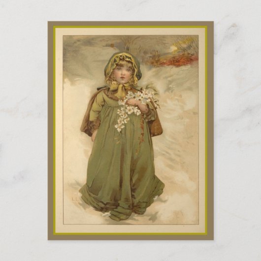 クリスマスバラ シーズンポストカード (正面)