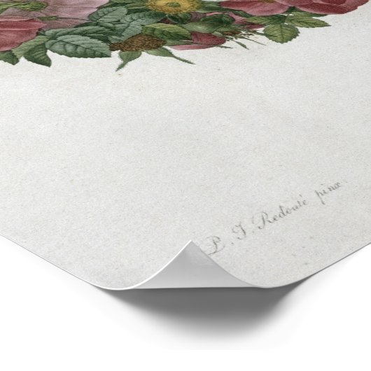 クリスマスバラ ポスター (角)