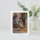 クリスマスバラ:夕べ時間 ポストカード (スタンド正面)