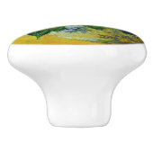 クリスマスバラ(by Claude Monet) セラミックノブ (側面)