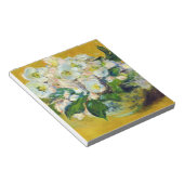 クリスマスバラ(by Claude Monet) ノートパッド (アングル)