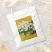 クリスマスバラ(by Claude Monet) フェイバーバッグ (クリップ留めされた状態)