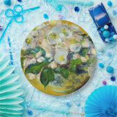 クリスマスバラ(by Claude Monet) ペーパープレート (パーティー)