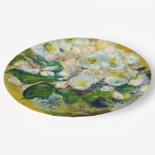 クリスマスバラ(by Claude Monet) ペーパープレート (アングル)
