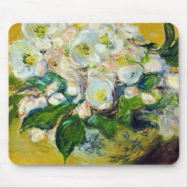 クリスマスバラ(by Claude Monet) マウスパッド