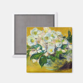 クリスマスバラ(by Claude Monet) マグネット (正面/裏面)