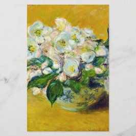 クリスマスバラ(by Claude Monet) 便箋