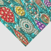 クリスマスバルブのパターンティッシュペーパー 薄葉紙 (詳細)