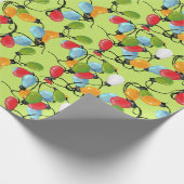 クリスマスバルブメイヘム ラッピングペーパー (角)