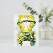 クリスマスバルーン付きクリスマスグリーティング シーズンポストカード (スタンド正面)