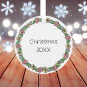 クリスマスバレエのスリッパーソナライズされたパー オーナメント