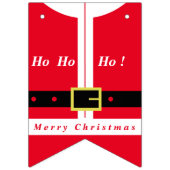 クリスマスバンティンフラッグスサンタギフトメリークリスマス バンティングフラッグ (第1の旗)