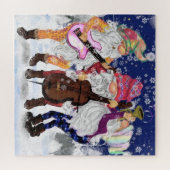 クリスマスバンドハッピーソングパーティー ジグソーパズル (横)