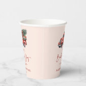 クリスマスバンドルの喜びクリスマスベビーシャワー 紙コップ (右)