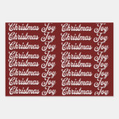 クリスマスバンドル違う3 ラッピングペーパーシート (正面2)