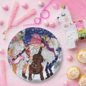 クリスマスバンド – Happy Song ペーパープレート (パーティー)