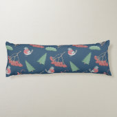 クリスマスバードとスリーズブルー ボディピロー (裏面)