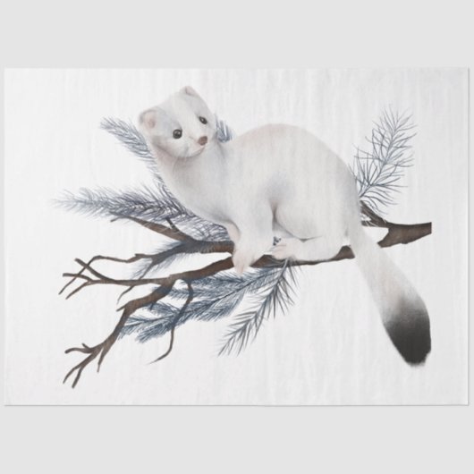 クリスマスバードシリーズデザイン4 薄葉紙 (正面)